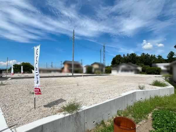 近江八幡市安土町下豊浦の土地(現地土地写真)