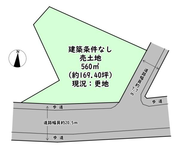 近江八幡市末広町の売土地