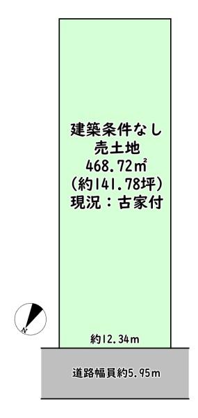 近江八幡市若宮町の売土地