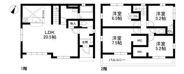 近江八幡市中村町の新築一戸建