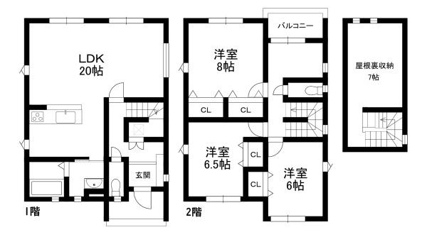 愛知郡愛荘町豊満の新築一戸建