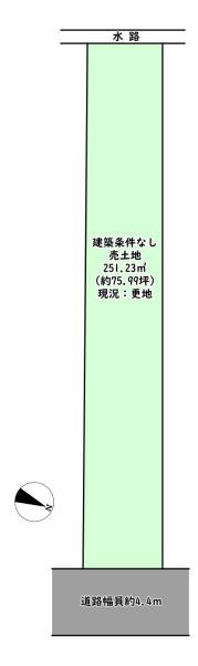 近江八幡市本町１丁目の土地