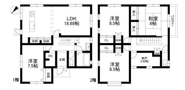 東近江市聖和町の中古一戸建て