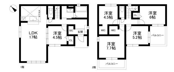 近江八幡市中小森町の新築一戸建