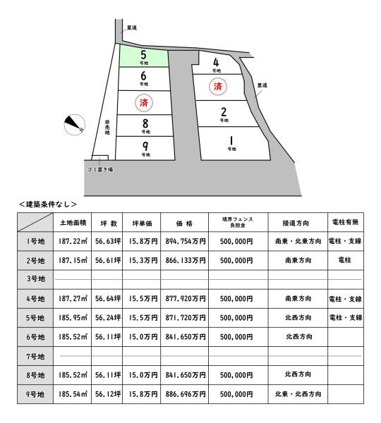 愛知郡愛荘町長野の売土地
