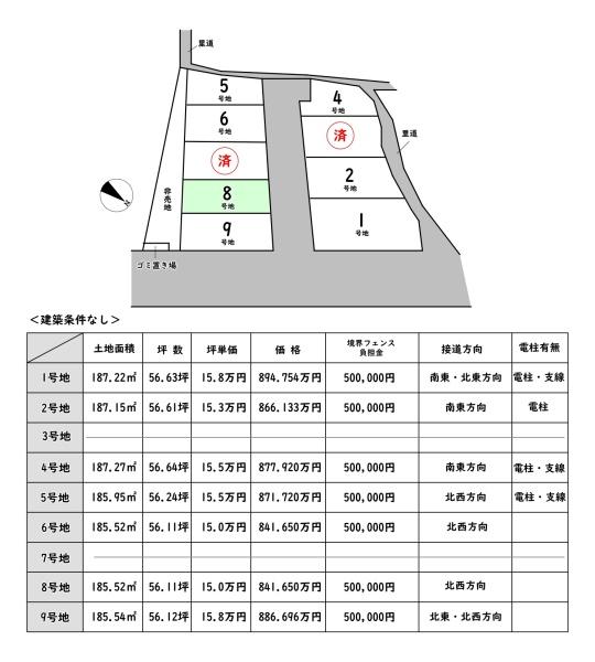 愛知郡愛荘町長野の売土地
