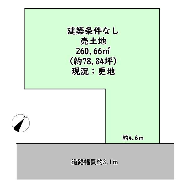 近江八幡市若宮町の売土地
