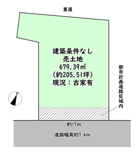近江八幡市土田町の売土地