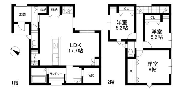 近江八幡市安土町上豊浦の新築一戸建