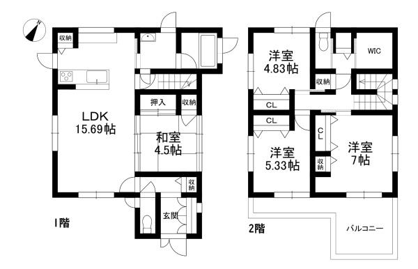 近江八幡市中村町の中古一戸建