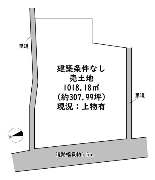近江八幡市安土町東老蘇の売土地