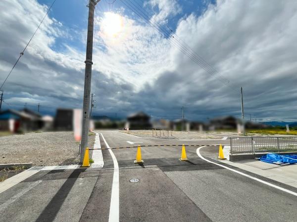 近江八幡市西生来町の土地(現地土地写真)