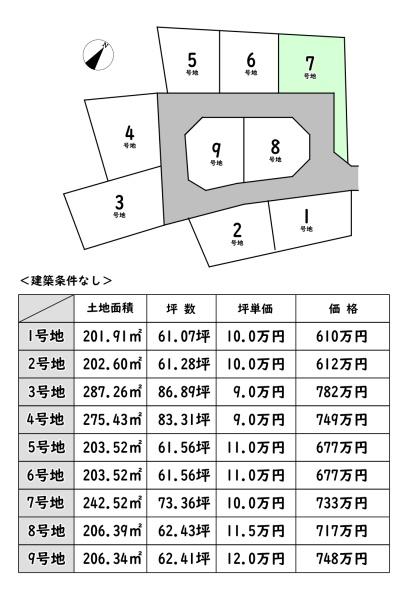 近江八幡市西生来町の売土地
