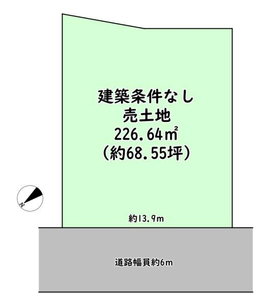 近江八幡市若葉町２丁目の売土地