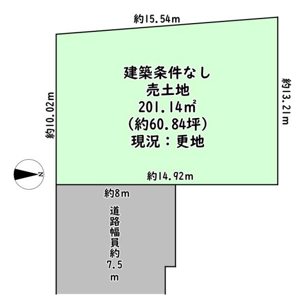 近江八幡市加茂町の売土地