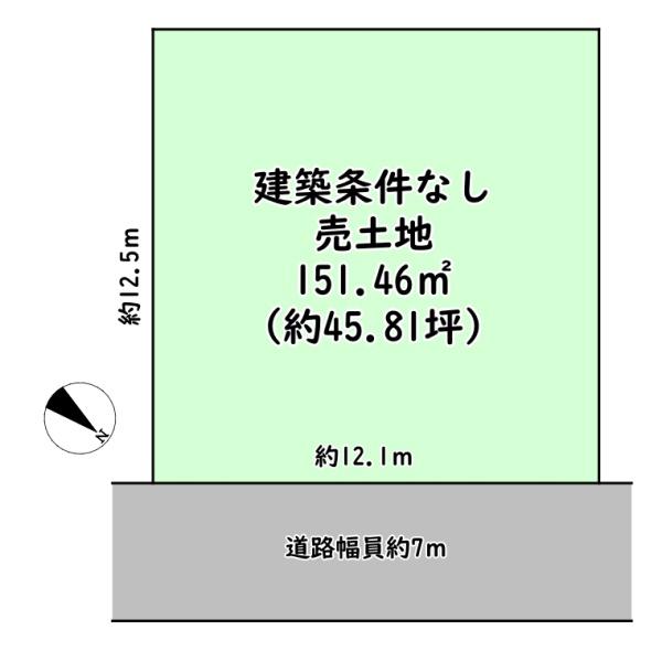近江八幡市出町の売土地