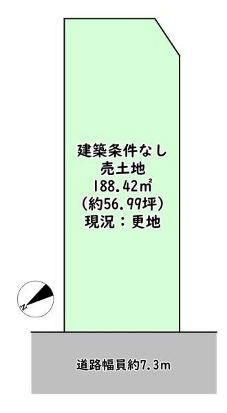 東近江市五個荘北町屋町の売土地