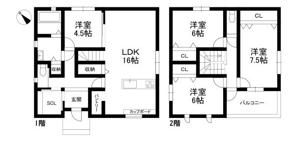 近江八幡市西生来町の中古一戸建て