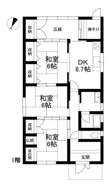 近江八幡市白鳥町の中古一戸建て