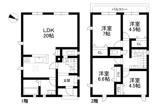 近江八幡市安土町常楽寺の新築一戸建