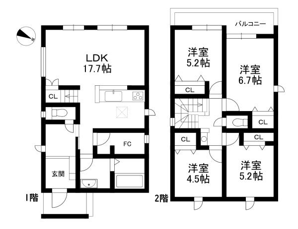 近江八幡市安土町常楽寺の新築一戸建