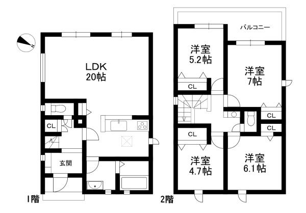 近江八幡市安土町常楽寺の新築一戸建