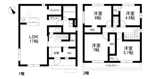 彦根市彦富町の新築一戸建