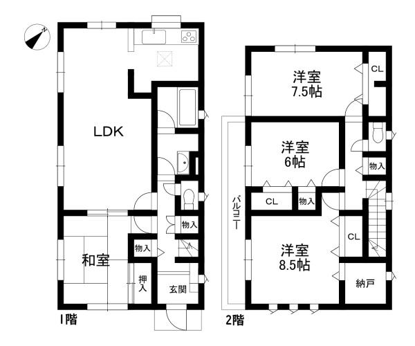 東近江市佐野町の中古一戸建