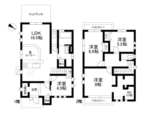 近江八幡市上田町の中古一戸建