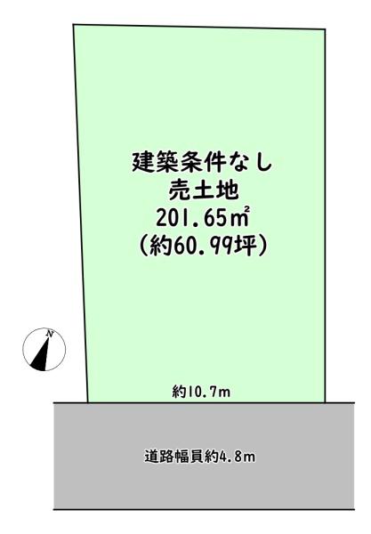 近江八幡市安土町常楽寺の売土地