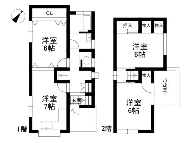 近江八幡市日吉野町の中古一戸建