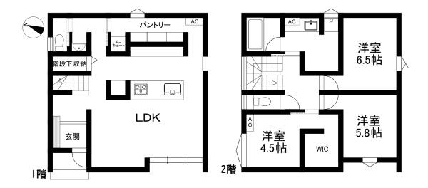 近江八幡市安土町上豊浦の新築一戸建