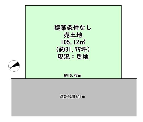 近江八幡市鷹飼町の売土地