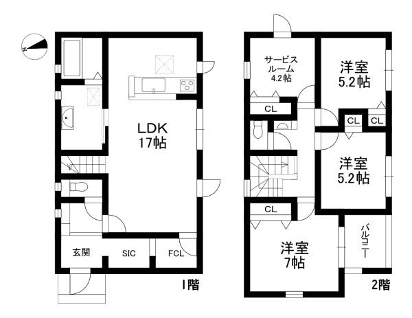 東近江市東沖野５丁目の新築一戸建