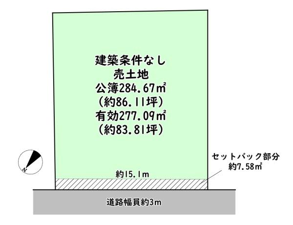 近江八幡市安土町常楽寺の売土地
