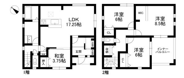 近江八幡市音羽町の新築一戸建