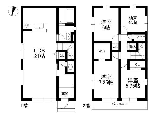 近江八幡市北之庄町の新築一戸建