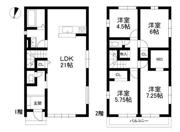 近江八幡市北之庄町の新築一戸建