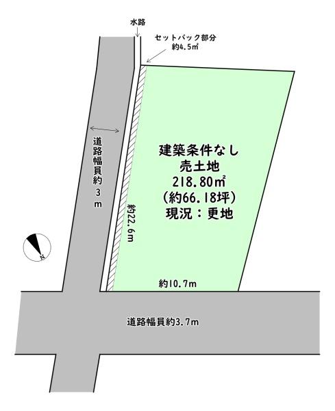 東近江市五個荘山本町の売土地