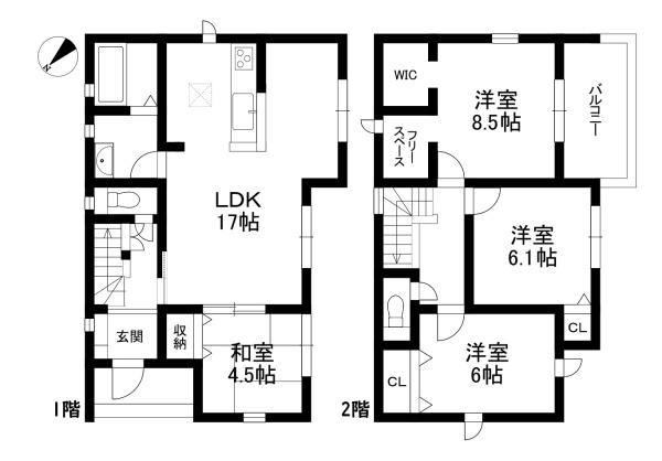 近江八幡市桜宮町の新築一戸建