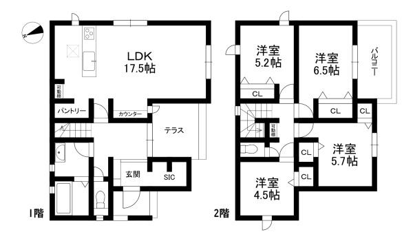 東近江市昭和町の新築一戸建