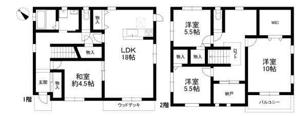 東近江市五個荘河曲町の中古一戸建