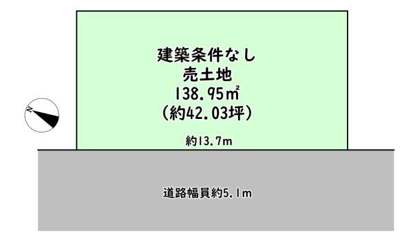 近江八幡市西庄町の土地