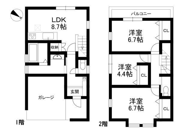 近江八幡市西本郷町東の新築一戸建