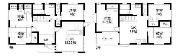 近江八幡市西庄町の中古一戸建て