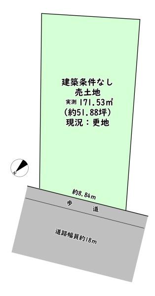 京都市左京区静市市原町の売土地