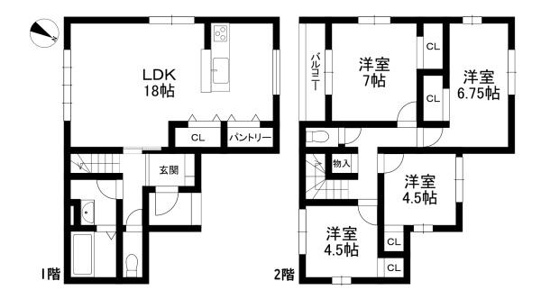 近江八幡市鷹飼町の新築一戸建