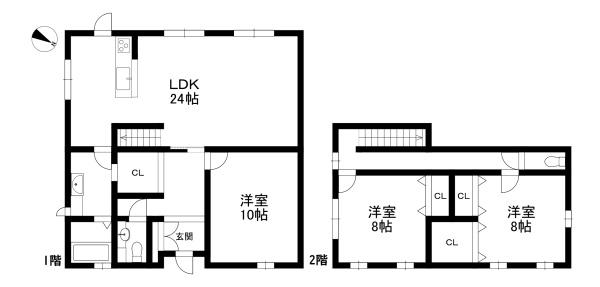 近江八幡市安土町東老蘇の中古一戸建