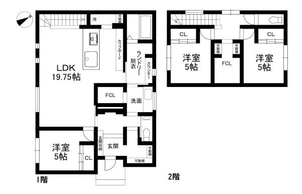 近江八幡市安土町下豊浦の新築一戸建