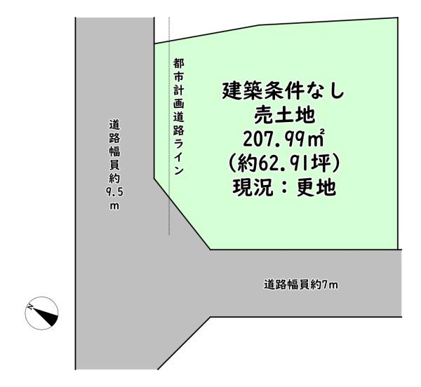 近江八幡市音羽町の売土地